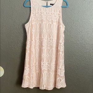 Blush Pink dress in Size 16.